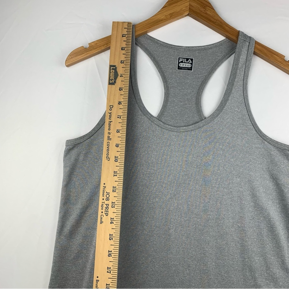 Fila Grey Racerback Tank Top - Picture 8 of 11